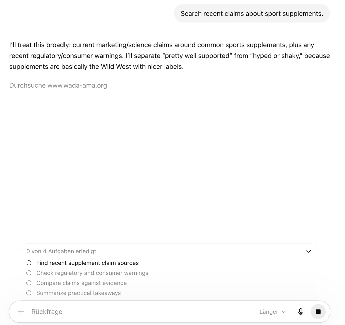 pepsi2_1's tweet photo. new UI for Chatgpt when it reasons 👀 https://t.co/sUTTwfvZtM