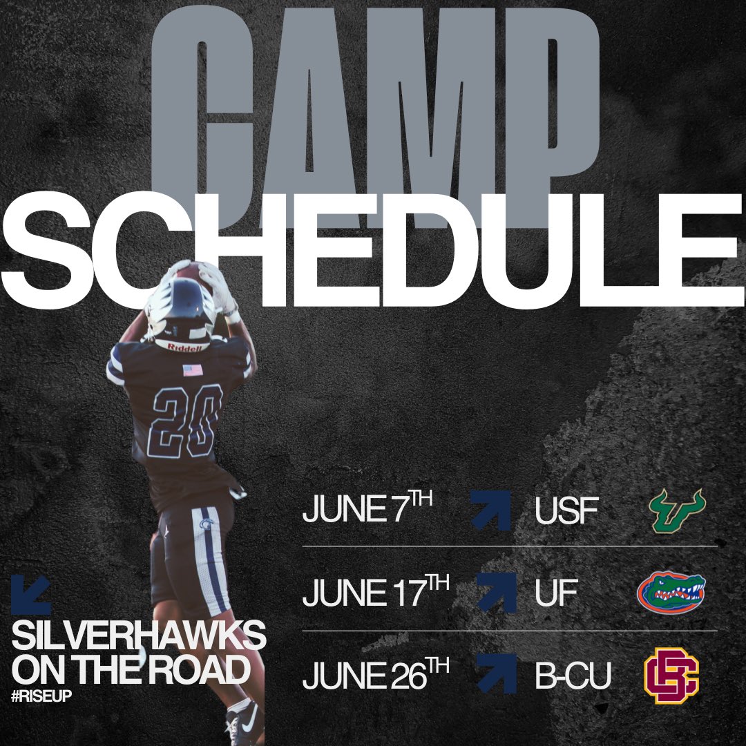 LakeHowellFB's tweet photo. SilverHawk Football is officially on the road! 

@USFFootball @GatorsFB @BCUGridiron 

#RISEUP #HawkStrong #HawksNest #LHHSFootball https://t.co/3oRDQEvWND