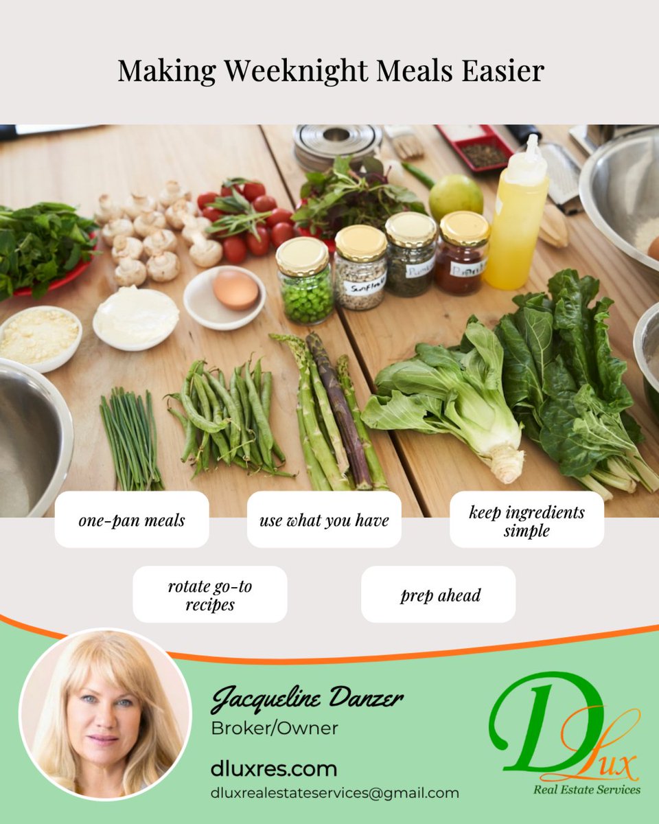 dluxjed's tweet photo. Weeknight meals don't have to be complicated!

Consistency in the kitchen comes down to having a simple system rather than constantly trying new recipes. When meals are easy to repeat and adjust, it helps reduce decision fatigue.

What is your go-to weeknight meal?

#DLUX https://t.co/si56Eif4kB