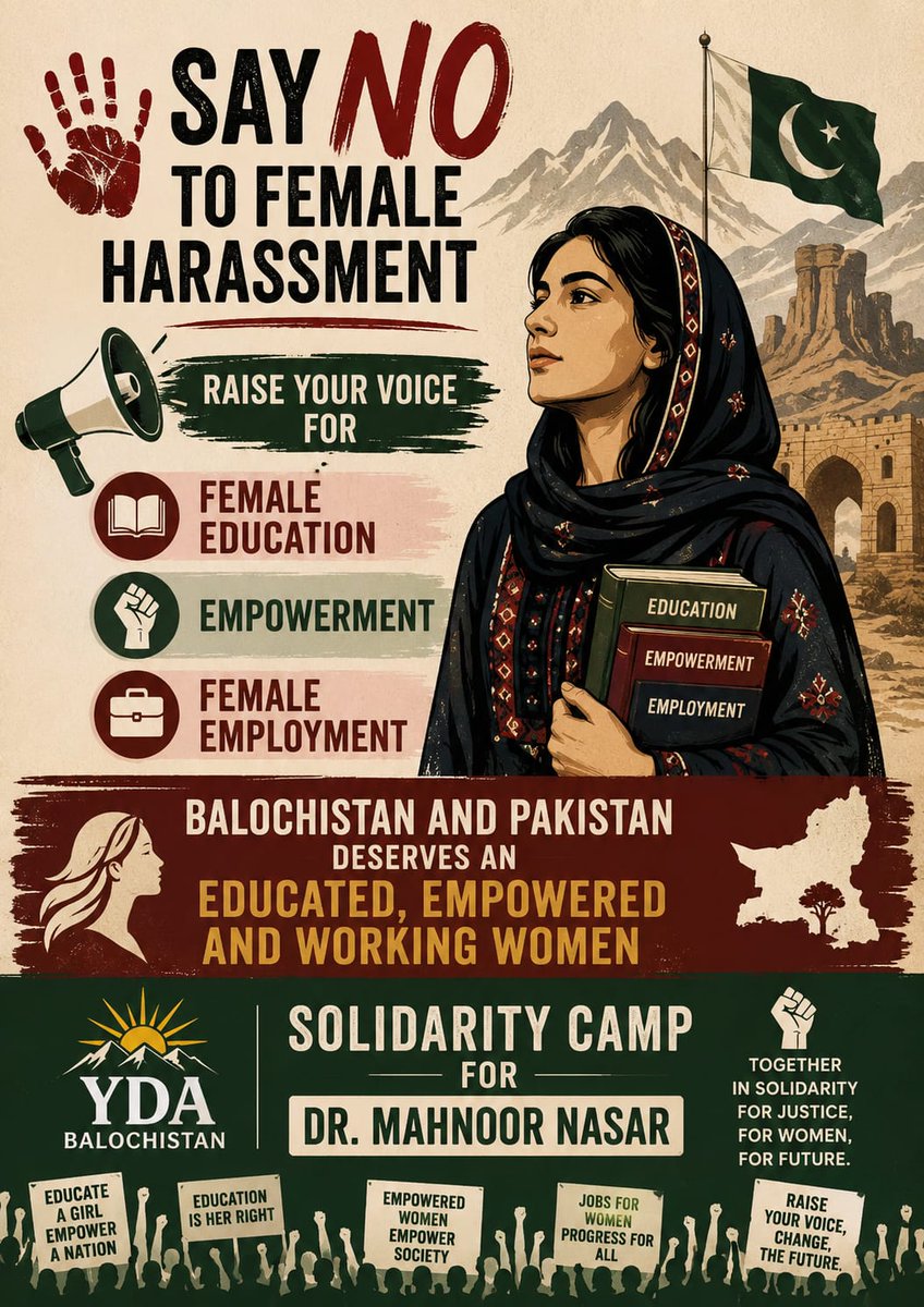 drbaharshah's tweet photo. Respect, education, employment, and safety are not special demands—they are basic rights. Stand up for girls' education, women's empowerment, and a world free from harassment and violence.
#JusticeForDrMahnoor
@Advjalila 
@HamidMirPAK 
@husainhaqqani https://t.co/qhZI7itTeb