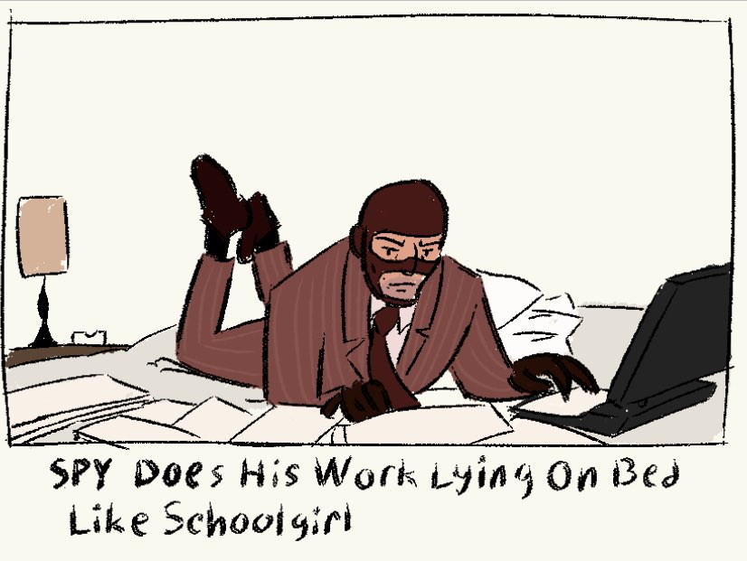 Bec_qurel's tweet photo. Spy youre literally 40 can you lock the fuck in please #tf2 #spytf2 #spy https://t.co/IcA11dG5no