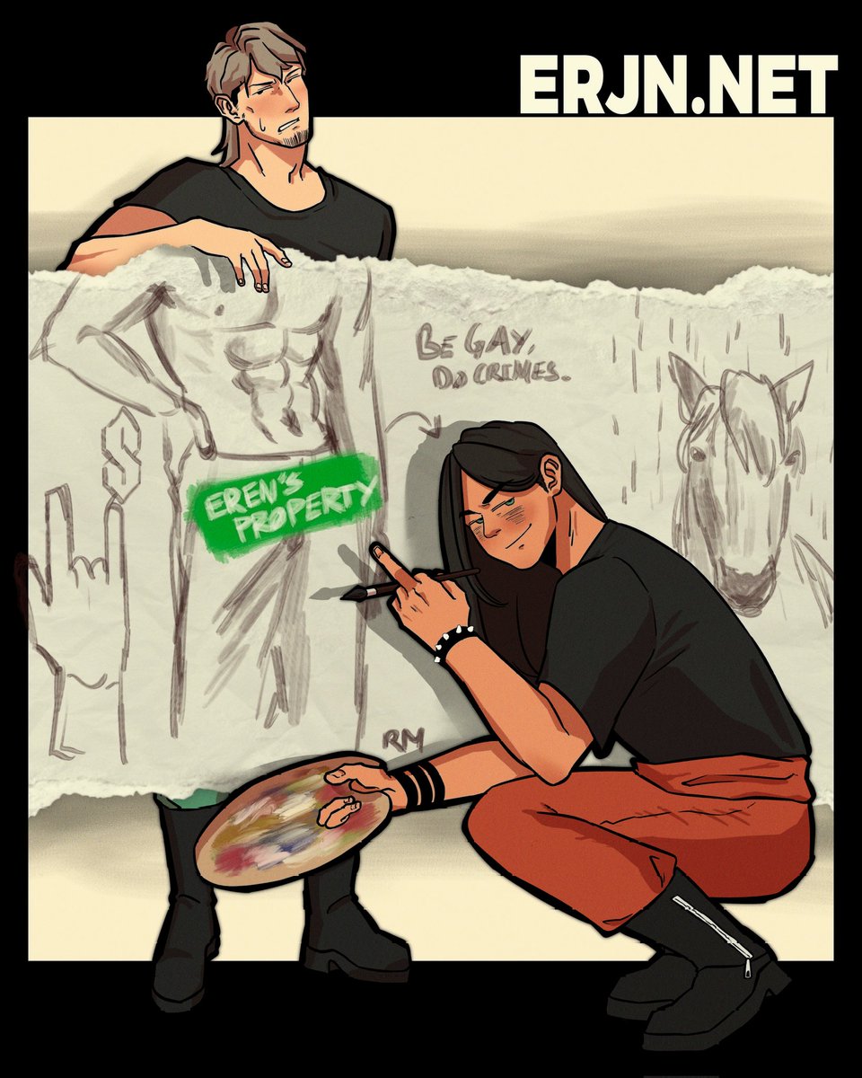 fuukuuro's tweet photo. He's not the artist in the relationship
#erejean #jeanere https://t.co/VMQIp6kvk0