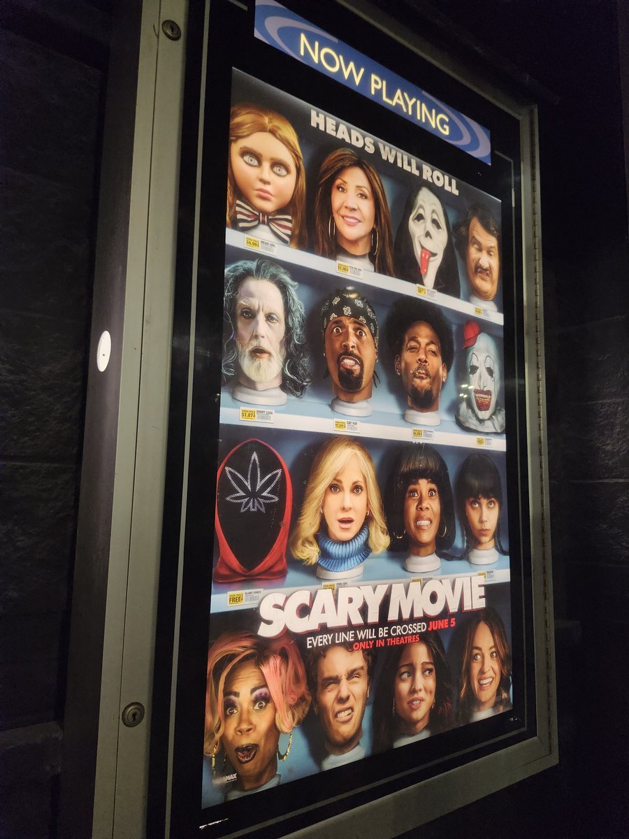 Lumberjack_elf's tweet photo. Went to The Cineplex To see Scary Movie6!!!
Fucking LAUGHED the whole movie I swear https://t.co/EH62671pKw