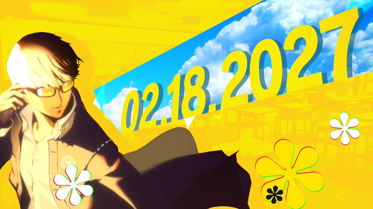 ScrambledFaz's tweet photo. PERSONA 4 REVIVAL

FEBRUARY 18TH 2027 https://t.co/wU82EonuSB