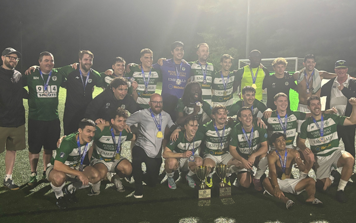 usopencup's tweet photo. On Saturday, Lansdowne Yonkers FC won the #USASA Region I (Northeast) Amateur Cup. A 3-0 win over 8-man Club Atlético Los Toros gave the New York side its first regional title since 2021.

Two wins from the 2027 #USOpenCup.

Recap by Greg Oldfield below ⬇️ https://t.co/8kYsuGBoQ3