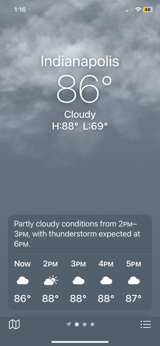 ymjones64's tweet photo. My type of weather ✌🏾😎 https://t.co/sTUnuWY0ir