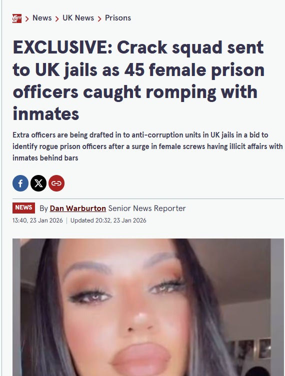 Firy_X_Wolf78's tweet photo. Women's obsession with having sex with children and inmates is scary
@blubber_bones https://t.co/POwCWFvYUx