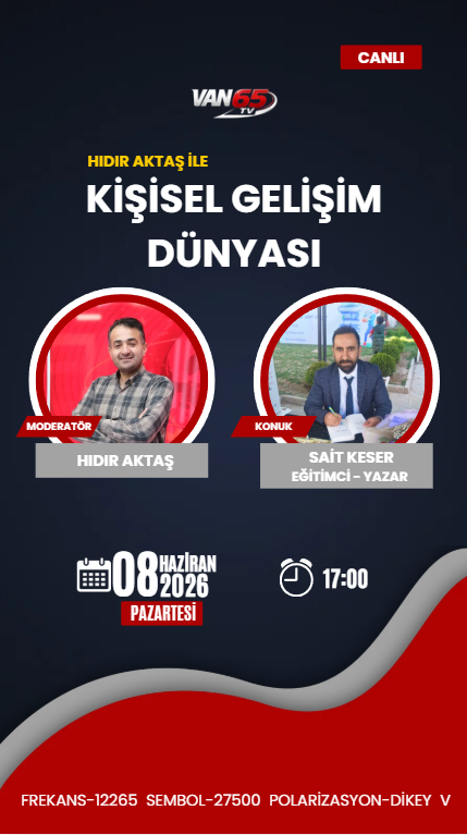 van65tv's tweet photo. KİŞİSEL GELİŞİM DÜNYASI PAZARTESİ 17.00'de VAN65TV EKRANLARINDA https://t.co/4SUyETDZMQ