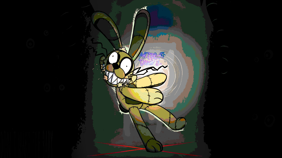 ArtFromDawn's tweet photo. Simple cute lil drawing of Plushtrap- specifically the Frickbears design, there's nothing much to this drawing https://t.co/6WqbqSjF7G