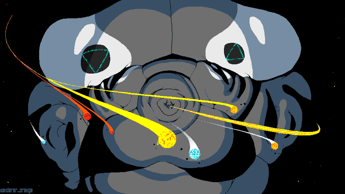 wanderer_orange's tweet photo. His appetite brings him closer to the state of the Great Attractor, a gravitational anomaly that attracts everything to itself. And this is the final!

Commission for @Rohafats https://t.co/FI3s0UvlCi