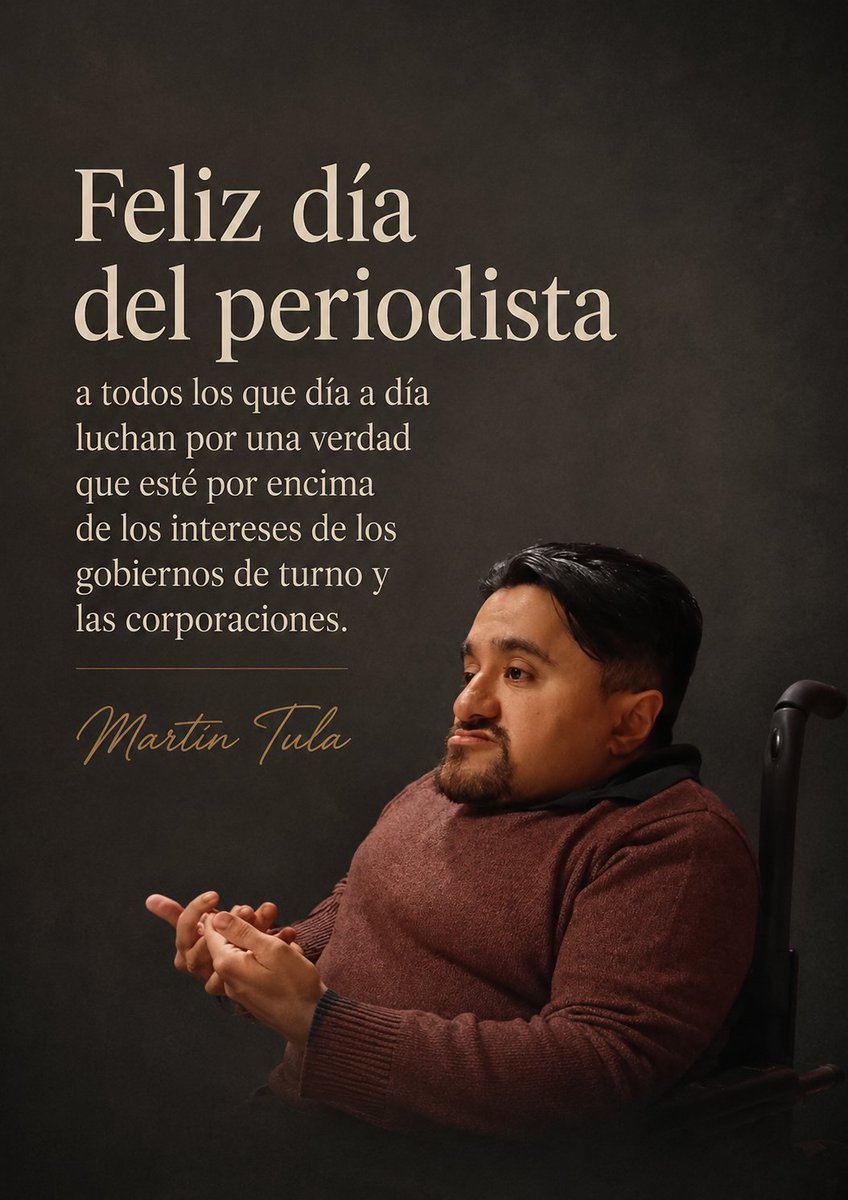 MartinTulaOk's tweet photo. #FelizDiaDelperiodista 
@PortadaMza https://t.co/pmbcfADiXk