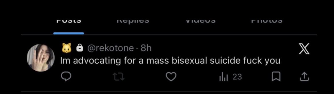 Iovemelo's tweet photo. but biphobia doesn’t exist right 🥺🥺🥺 https://t.co/ZetDeVQijf