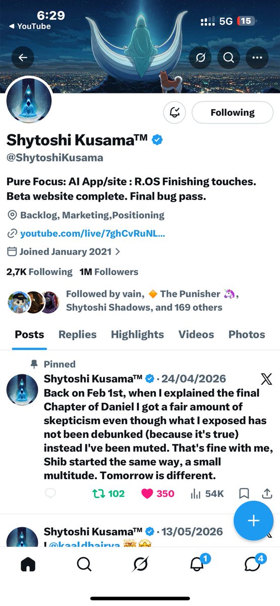 Randomdwho's tweet photo. @ShytoshiKusama 🚀 https://t.co/I2D5DHm1dW
