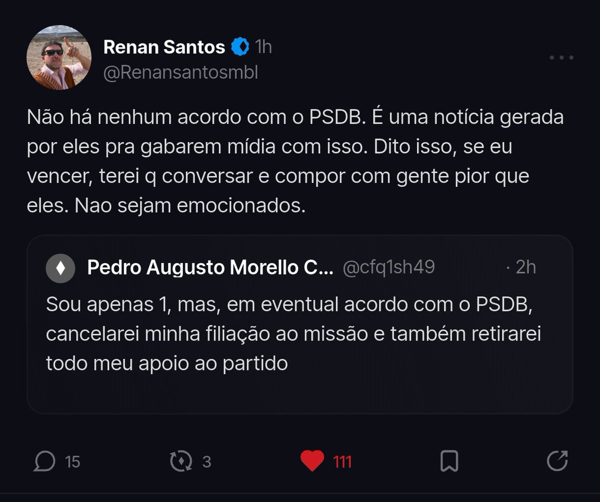 Todo dia alguem caindo no funil do MBL tweet media