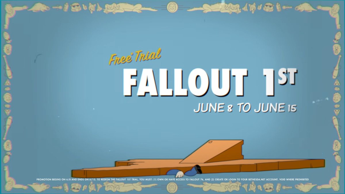 Wario64's tweet photo. Fallout 76 stuff https://t.co/5QyVMtW6Rz