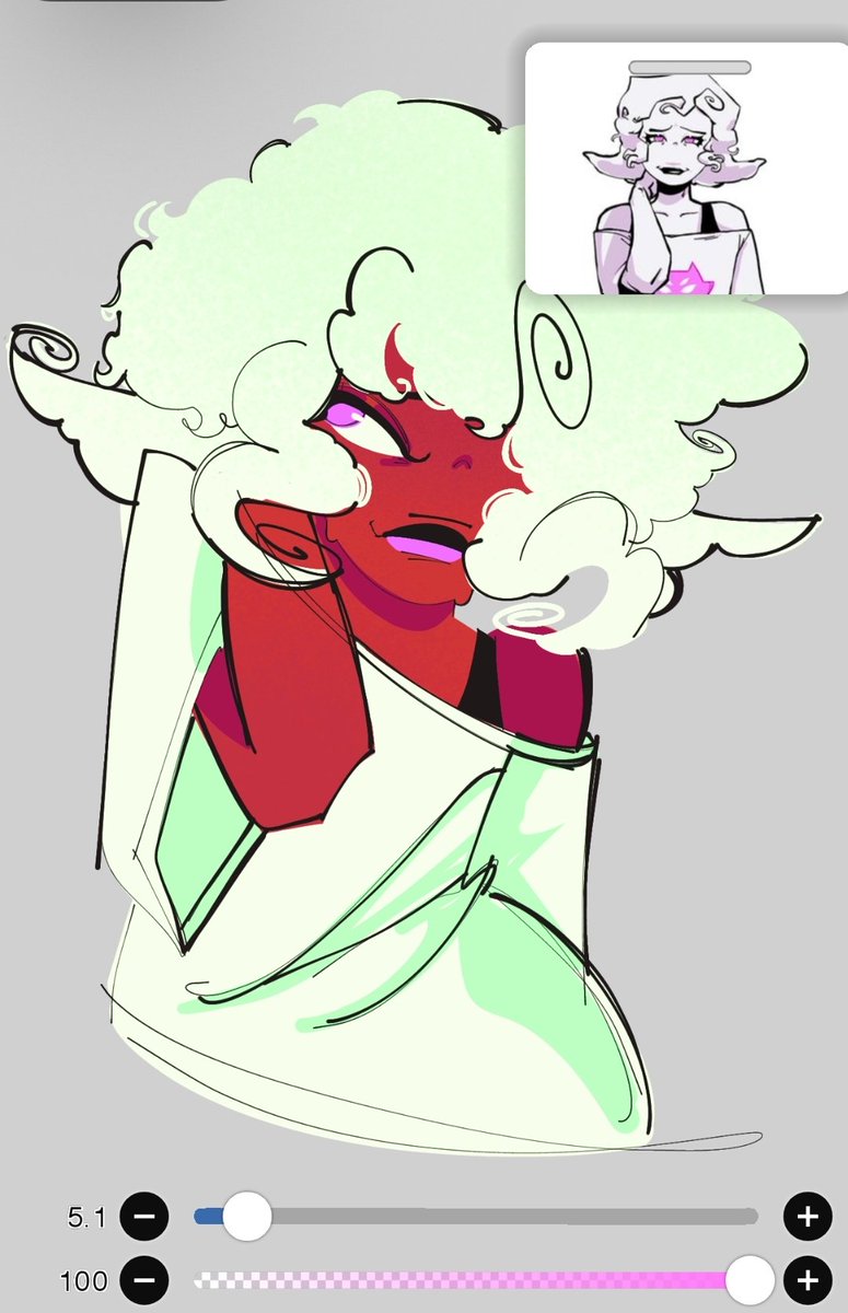 Fistaschecka's tweet photo. I've just reached 100 followers and just wanted to thank y'all for supporting me♥ also it's my first time drawing 3c hair so any advice will be appreciated
#homestuck https://t.co/oOTTvPu2rC
