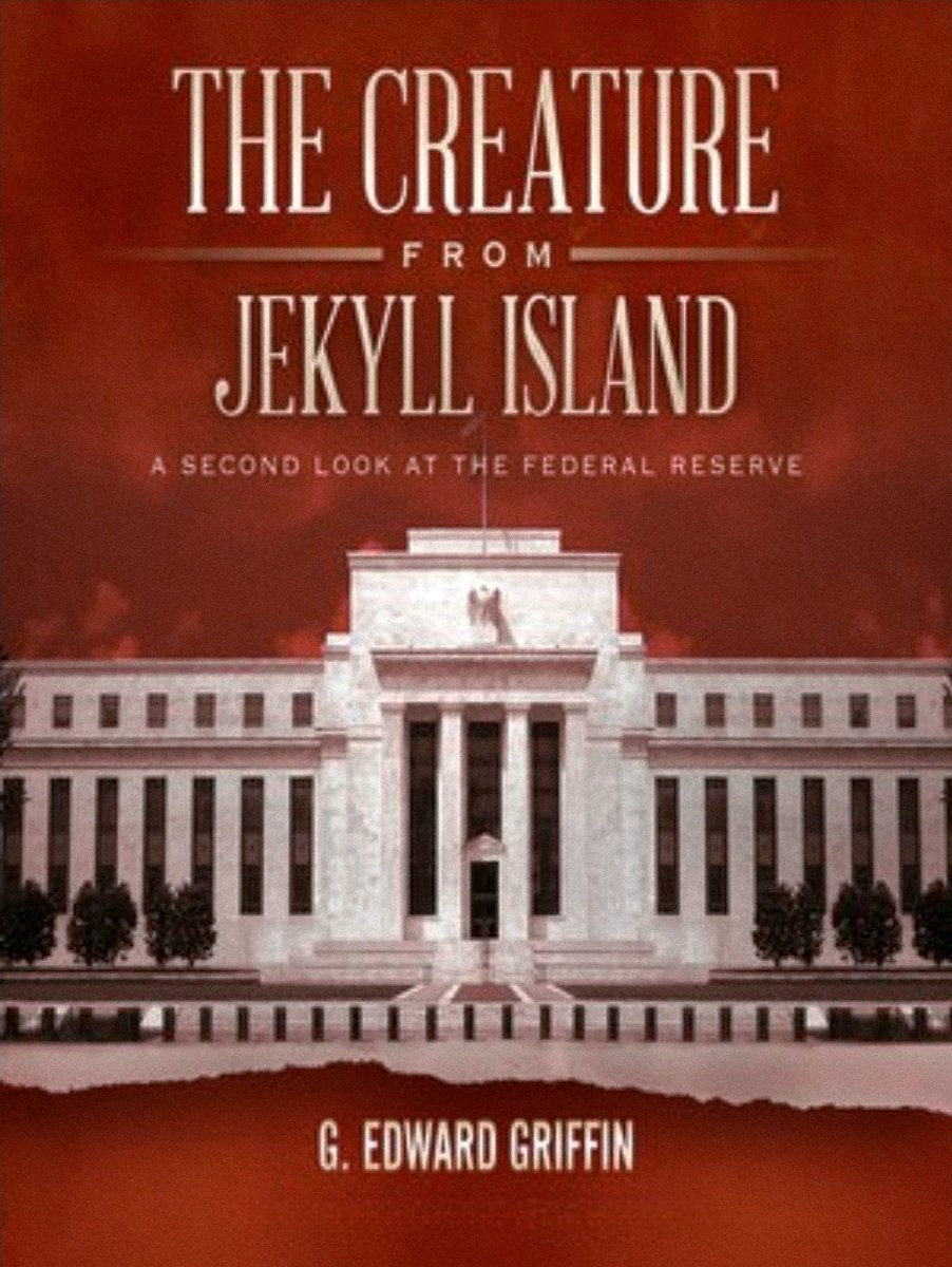 JimDaBink's tweet photo. The Creature from Jekyll Island–Ch 5

International banking organizations (IMF &amp; World Bank) tools to eliminate commodity-backed money &amp; foster global socialism
1944 Bretton Woods
▪️Detach finance from gold standard
▪️Establish global central bank
▪️Creating unified fiat currency https://t.co/FwHYUNr2He