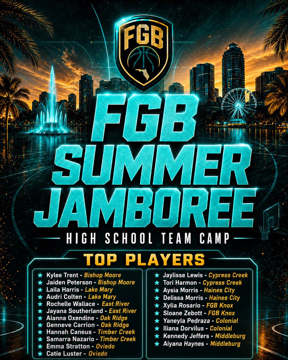FGBvsEveryone's tweet photo. Wow the FGB Summer Jam had an awesome showing yesterday great games, great players, great venue, for the right reasons appreciate everyone who supported looking forward to growing the game in Orlando one event at a time! https://t.co/DFTGtyW0h7