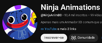 N1njaAnimsD3's tweet photo. Não terá mais HuggyMemesOFC. https://t.co/Moro1n49eU