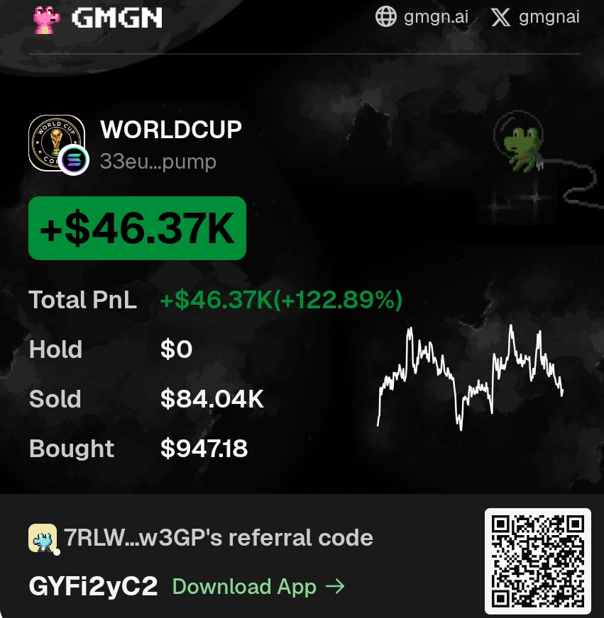 ESPcodgamers's tweet photo. Some people follow charts.

Some people follow communities.

Football has one of the largest communities on Earth.

$WORLDCUP

Claim: https://t.co/KoCpwu8bzf https://t.co/NQdcFFdnHR