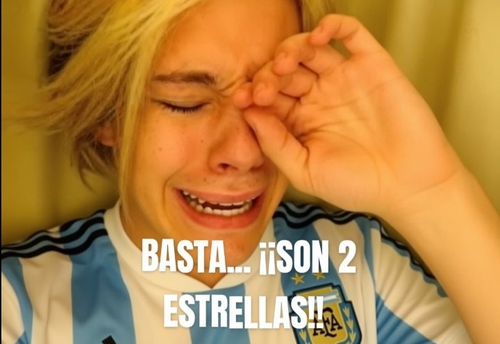 TabloideGunner's tweet photo. Es verdad que solo a los Argentinos les duelennlas 4 estrellas de Uruguay??? https://t.co/uEy8qCybYH