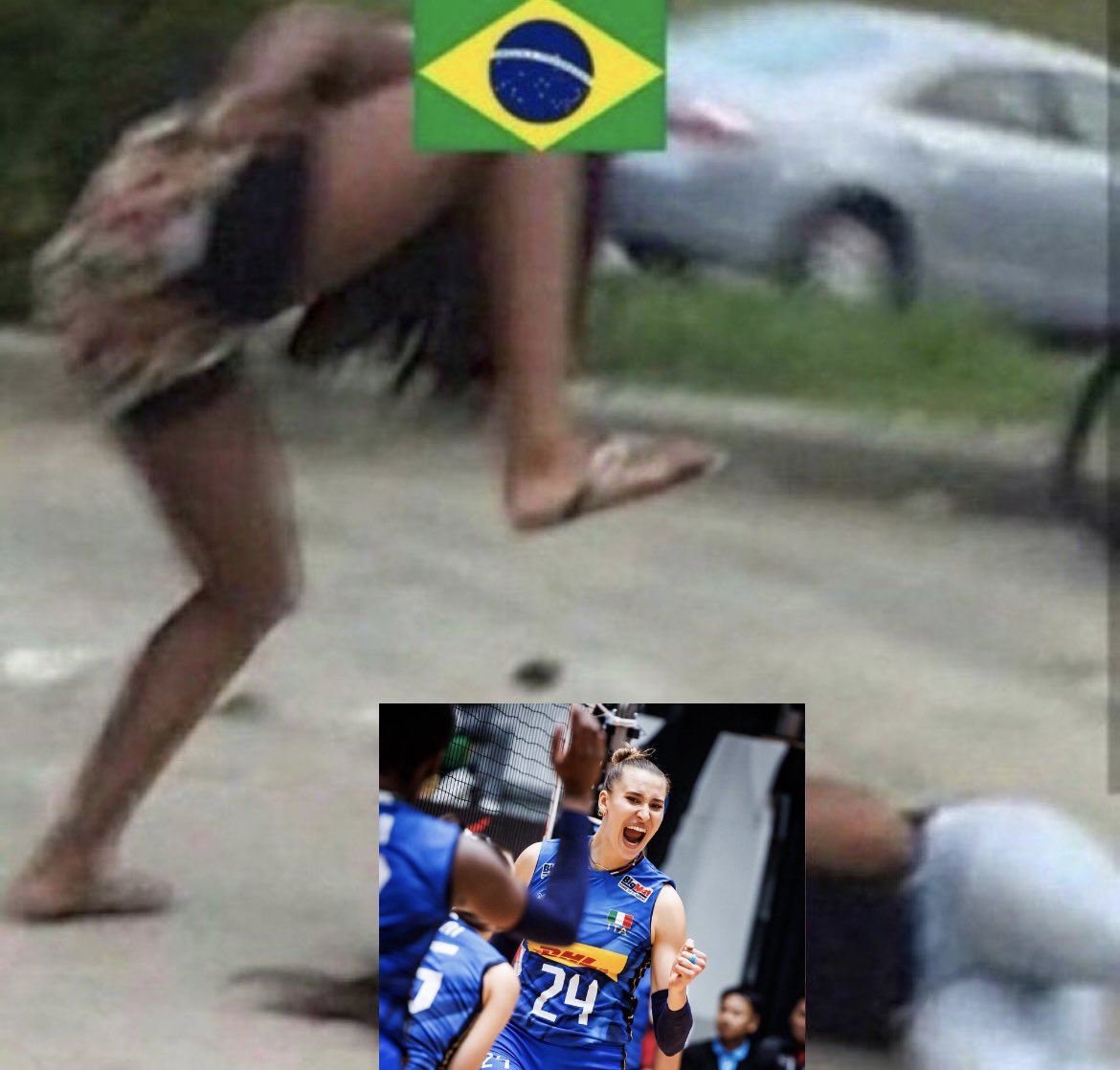 lfada03's tweet photo. É pra apanhar e ficar calada SlenderMan #VoleiNoSportv https://t.co/54qgdSfTwQ