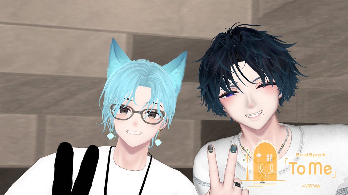 eiqy3's tweet photo. 806こめのイベントは9回目の #VRCToMe
俺がイベントキャスト始めたのなんでそんなみんな知ってるんだ……？
4月5月ガッツリキャストやってみたけどやっぱり客で行くのもいいのよね
第一ローテの入り滑ったので次回はもうちょっと何か考えたいね https://t.co/68GZeYn586