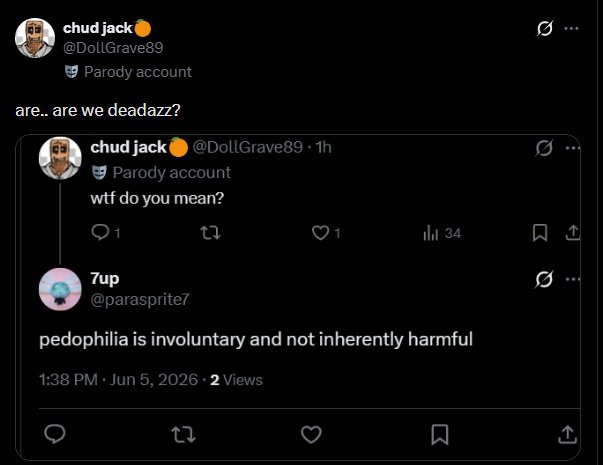 Phoneguy_corner's tweet photo. Not only that, he also believes people voluntarily choose to be Pedos and thinks they are the same as predators, which is completely idiotic and only shows he doesn't know what he is talking about. He compares actual predators with proshipping, as if its even similar?? (4/5) https://t.co/3yUB7beN2L