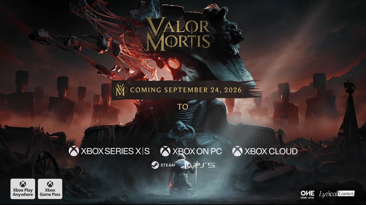 Pixelawy's tweet photo. 🚨 تم تأكيد موعد اطلاق Valor Mortis

▫️قادمة تاريخ 24 سبتمبر 2026 https://t.co/DQZqMKuL7K