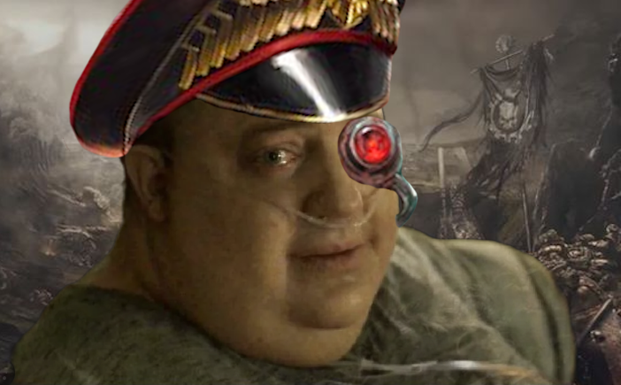 schizothotep's tweet photo. Commissars don't even ask you to hold the line anymore, they just look at you like this https://t.co/850WdXIn6u