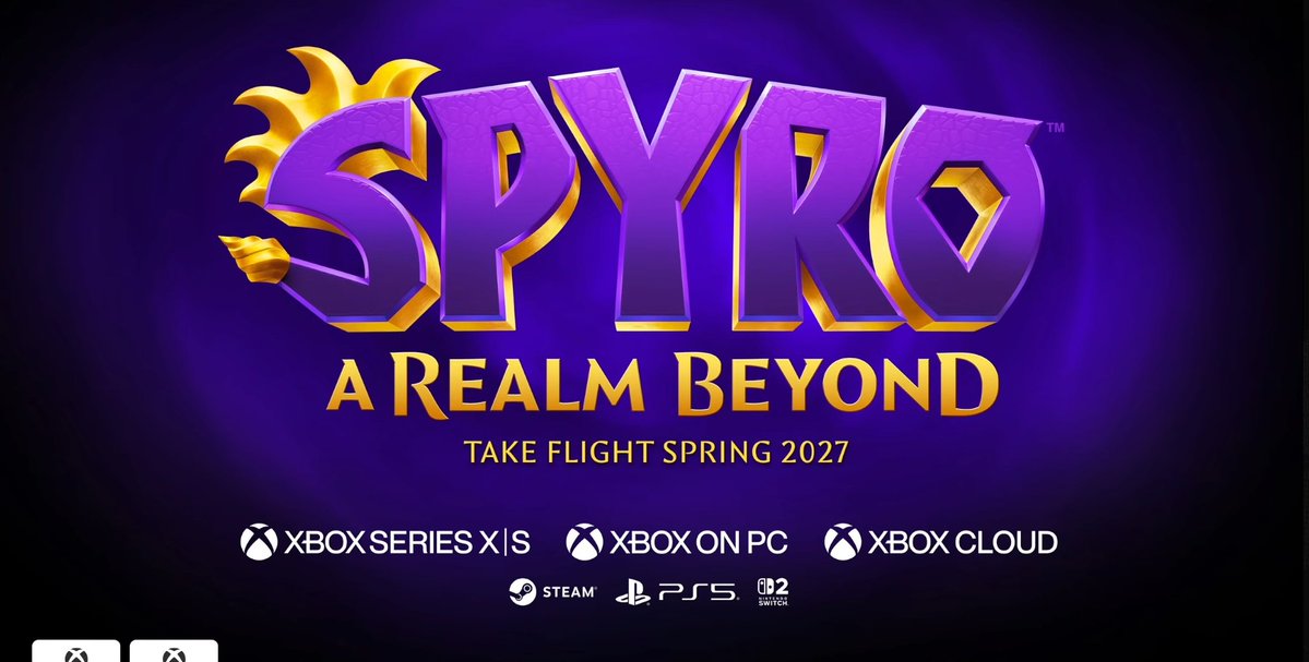 GDsgn_'s tweet photo. CARALHOOOOO MELHOR ANUNCIO DO EVENTO TOME TODO MEU DINHEIRO TIRARAM SPYRO DA GAVETA FINALMENTE https://t.co/86212pIzpO
