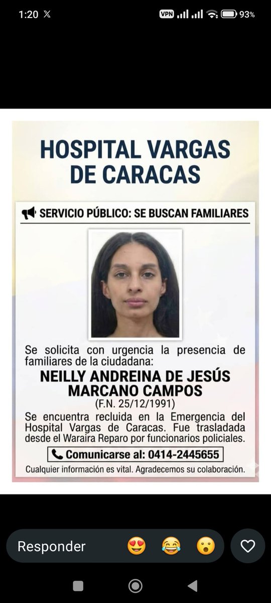 gracon27's tweet photo. 🚨🚨Servicio Público 🚨🚨
Se agradece difusión 🙏🏻 https://t.co/JjHIjNFEBZ