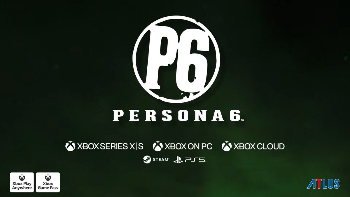Nintendeal's tweet photo. Persona 6 confirmed for Xbox, PS5, and Steam https://t.co/QsQ04ix2nh