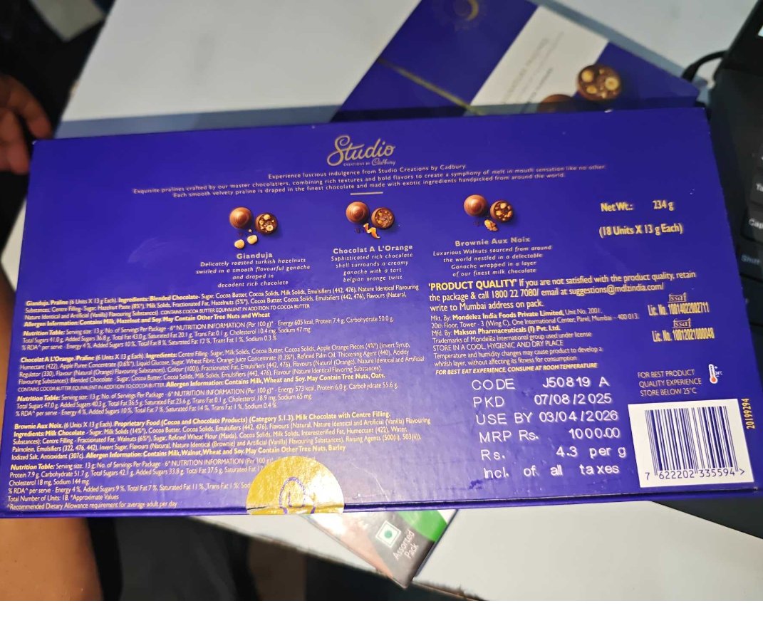 swap73043's tweet photo. @ZeptoNow @zeptocares 
I am writing to report an issue with a recent order I placed. I purchased chocolate, but upon delivery, I discovered that the product has already expired. My order ID is MHVPSMGWQ42227. Given the circumstances, I request that you please initiate a full refu https://t.co/hGkqUoTkEV