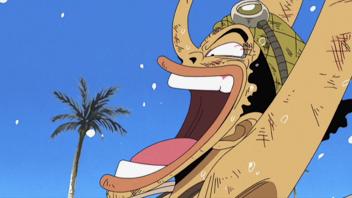 Soppyzone's tweet photo. I always feel so much sympathy for Usopp in this scene I cannot imagine how much getting slammed into a brick wall hurts https://t.co/mHhxmlR0ef