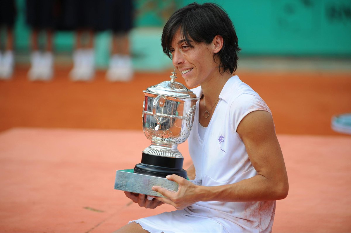 returnofserve's tweet photo. Still the last Italian to win @rolandgarros. Absolute icon. https://t.co/adGr8biPrU
