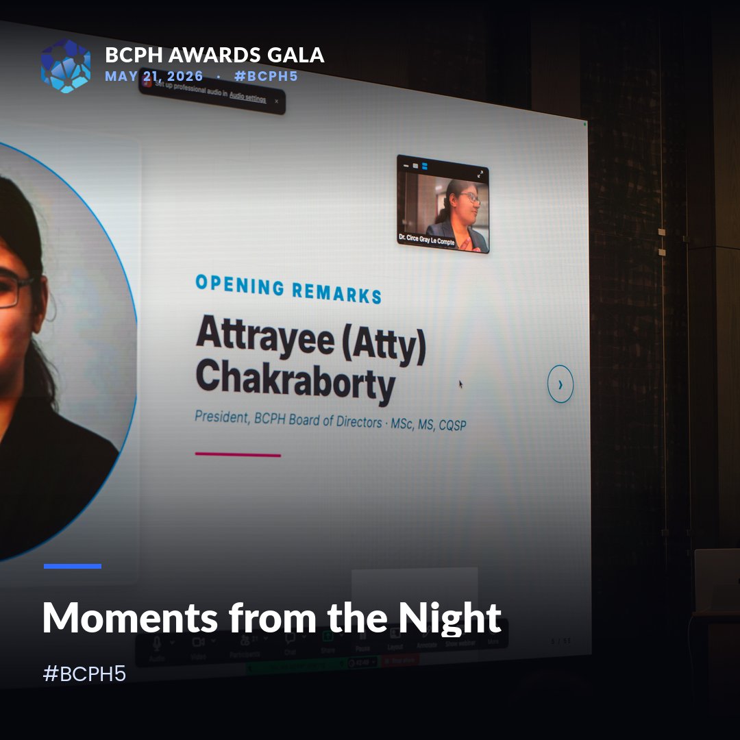 BostonCongress's tweet photo. BCPH celebrated 5 years of cutting-edge programs, along with its past cohorts of 40 Under 40 Public Health Catalyst awardees. Join us for a look back at the Gala (https://t.co/w9iYOJZlqq) &amp; be a #BCPHFriend &amp; donate $1 to support the next five years! https//tinyurl.com/BCPHFriend https://t.co/dKAK3MY3xo