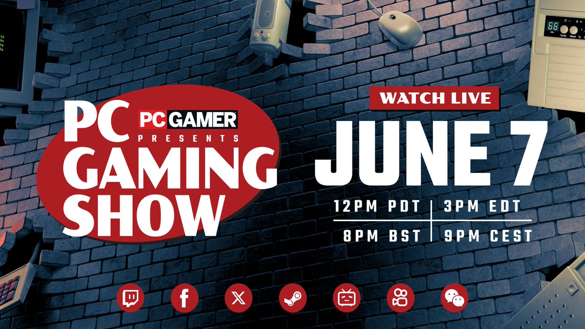 fireflyworlds's tweet photo. The #PCGamingShow starts in one hour...

Be there...or miss the exclusive reveal of the next Stronghold title... https://t.co/I38bLknh7E