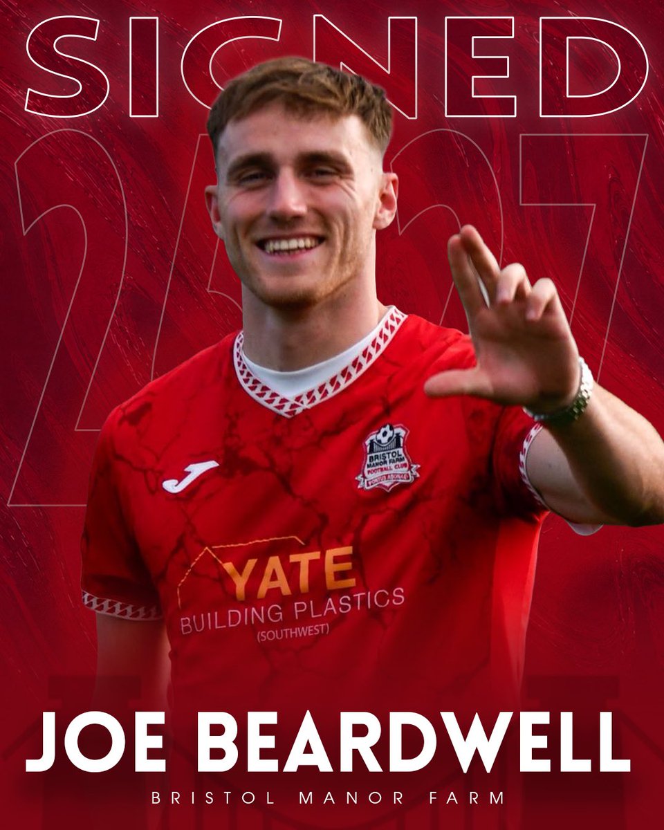 ManorFarmFC's tweet photo. 𝗕𝗘𝗔𝗥𝗗𝗪𝗘𝗟𝗟 𝗜𝗦 𝗔 𝗙𝗔𝗥𝗠𝗘𝗥

We’re delighted to welcome Joe Beardwell on contract

The striker joins from Supermarine,  previously featuring for Westbury, Hungerford &amp; Tiverton

No stranger to the Farm, Joe was top scorer when in our U18s

Welcome back Joe

#UpTheFarm https://t.co/vYGrO4xbii