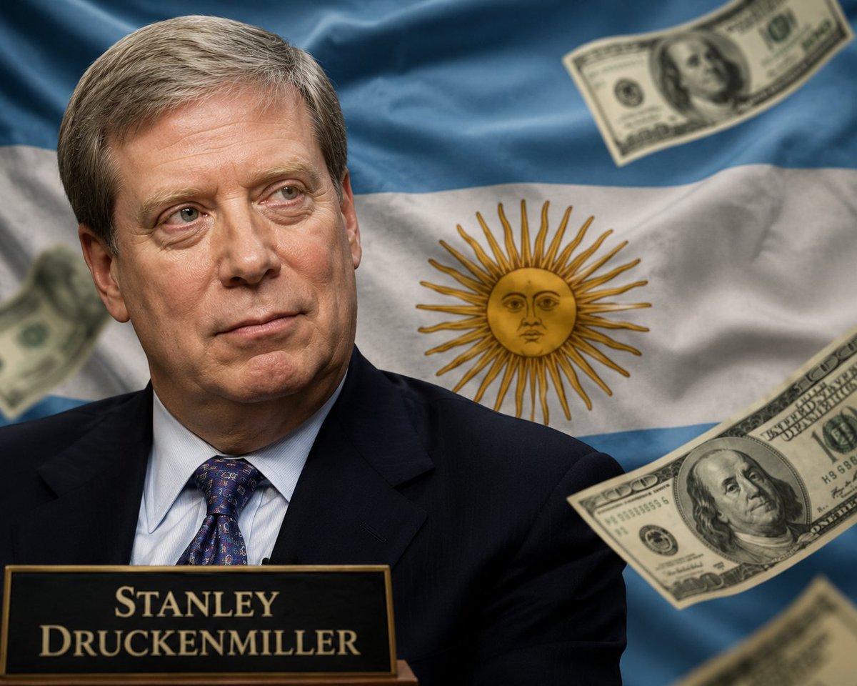 ArgentinaBrief's tweet photo. 📰🧵🇦🇷 ALL OF THIS HAPPENED IN @JMilei's ARGENTINA THIS WEEK!

IN CASE YOU MISSED IT: Episode III of The Argentina Brief podcast is out now! Watch here: https://t.co/Qk0sqzqJbM

1️⃣ DRUCKENMILLER'S BACK BUYING ARGENTINE STOCKS — RECORD DEBT CORPORATE ISSUANCE, MSCI UPGRADE SPECULATION BUILDS

Argentina's capital markets just had their best start to a year since 2015. Between January and April, companies raised US$6.2 billion through debt issuances — the highest nominal amount in a decade, according to PwC Argentina. Dollar-denominated corporate bonds (ONs) drove nearly 90% of the total, with US$4.96 billion placed across 100 deals.

International markets have rolled in too. Eight offshore placements totaling US$3.07 billion in the first four months — the strongest Q1 in three years. Since the October 2025 midterms, Argentine corporates have completed 18 international deals worth US$7.25 billion.

🇺🇸 And Druckenmiller is back. His Duquesne Family Office picked up US$128 million in YPF — now at 20-year highs — plus added to Vista Energy and the MSCI Argentina ETF, filings show. Morgan Stanley, UBS, Goldman Sachs, JPMorgan, and Citi also bought Argentine stocks in Q1.

📈 The backdrop: The S&P Merval is up 54% since the October midterms and nearly 10% in May alone. The Global X MSCI Argentina ETF has seen US$63 million in inflows year-to-date, partly on speculation that MSCI could reclassify Argentina this month. Morgan Stanley's Nikolaj Lippmann: if Argentina gets bumped to emerging market status, equities could see US$5 billion in passive inflows.

🏦 Local analysts see more upside — especially in banks. Fortress Capital notes banks are trading at 1.4x book value vs 2.5x at January 2025 highs. Mills Capital and Insider Finance are also bullish on the sector. But @BalanzCapital is defensive, citing 2027 election risk and the lack of a "marginal foreign buyer" while capital controls remain.
