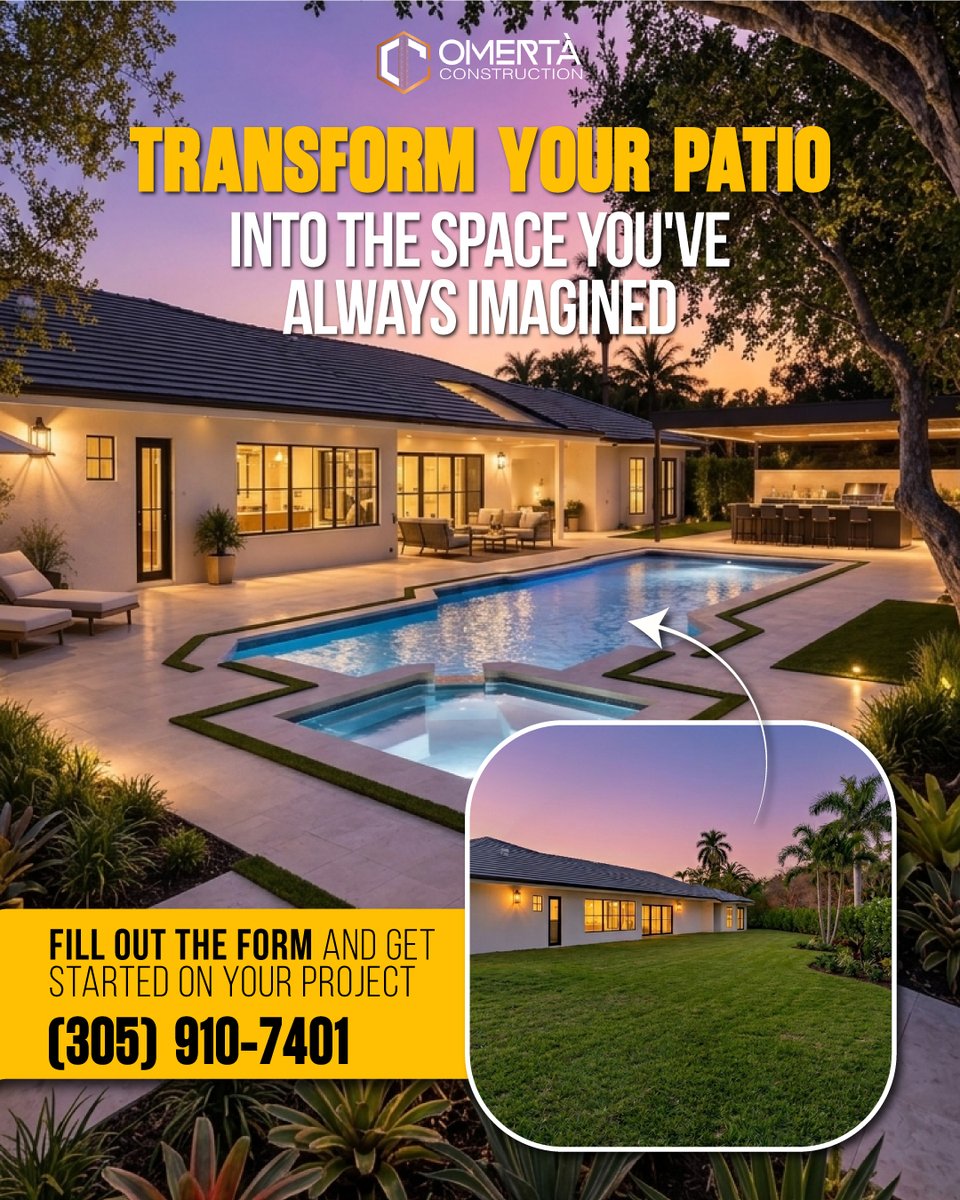 OMERTAGC's tweet photo. Whether you're building your dream home or your next investment property, choosing the right contractor makes all the difference.

📞 (305) 910-7401
Licensed &amp; Insured General Contractor
CGC1540595
📩 DM us today for a FREE estimate.
#OmertaConstruction #RealEstateInvesting https://t.co/anJDxzusmQ