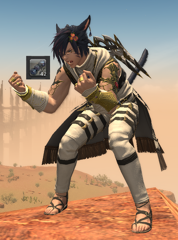 SleepyShadow9's tweet photo. Zoraal Ja you prick. Gimme your wings already! 42 clears in and still no wings so it's back to Everkeep Extreme today! Week 4 of my Dawntrail wings hunt starts now! See you over on Twitch! https://t.co/47SewpPFGn