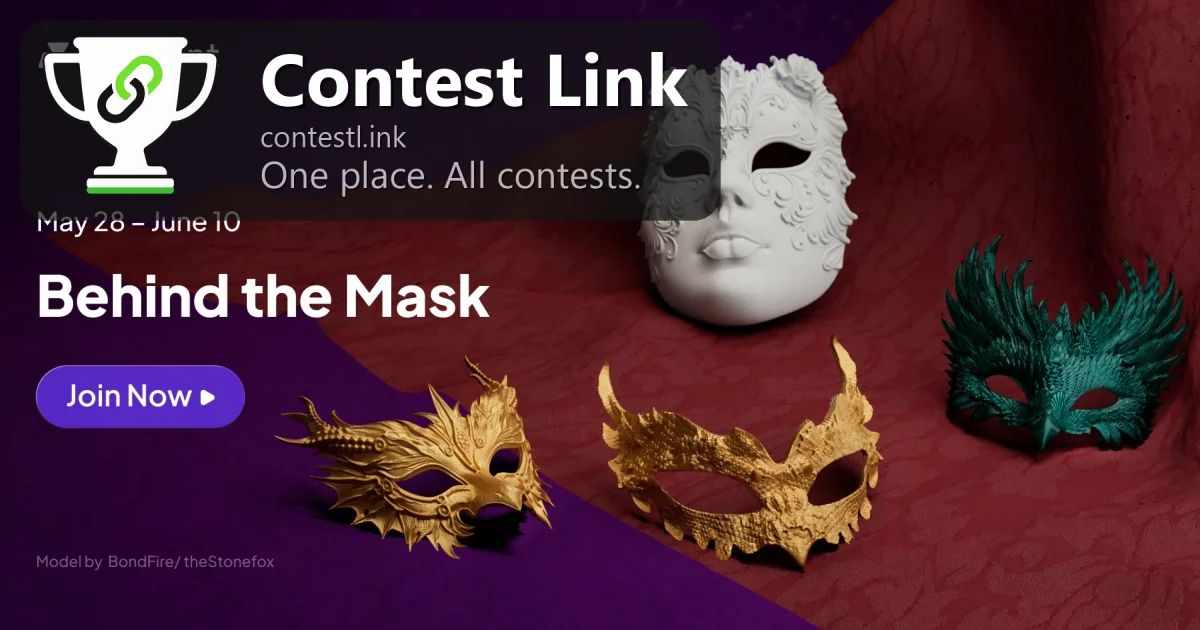 Contest_Link's tweet photo. Behind the Mask🎭 is ending soon on Nexprint! You have 3 days left to participate in this challenge. #ContestLink #Nexprint #Maker https://t.co/T00RsKUIPG https://t.co/ijon2RjTBW