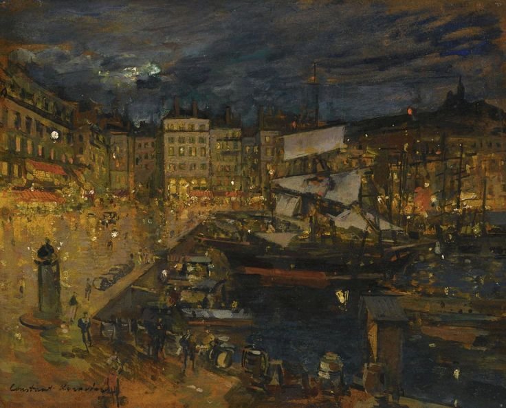 aDose_of_Art's tweet photo. The Port of Marseille by night
by Konstantin Korovin (Russian, 1861-1939). https://t.co/S0FKOpwTA4