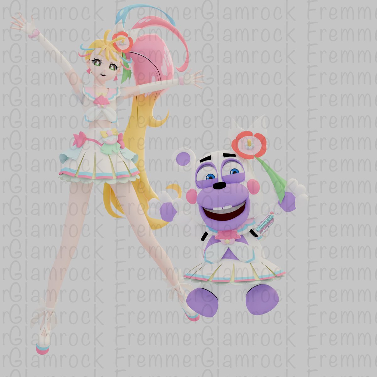 Glamrockfremmer's tweet photo. Helpy costume idea
Model by Jaidennuwu , MijumaruNr1 and BungleScrungle
#fnafblender #Precure #Curesummer #fnaf6 #helpyfnaf https://t.co/luWQob9VUX