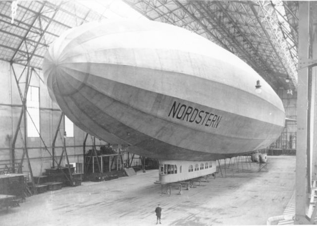 EiseleRonald01's tweet photo. 8 June 1921. First flight of the Zeppelin LZ 121 'Nordstern' (later transferred to France in the context of war reparations as the 'Méditerranée'), German civilian dirigible. https://t.co/ArsMgeytNT
