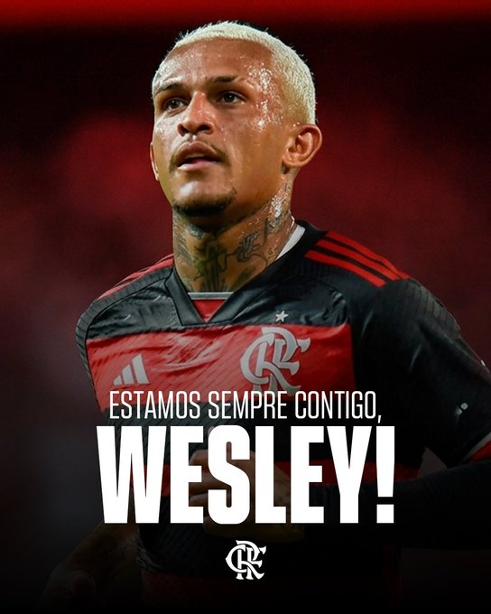 FL_Atitude's tweet photo. Wesley fez uma postagem no seu perfil do Instagram após ser cortado da Copa do Mundo 2026:

- Hoje preciso interromper um sonho por causa de uma lesão. Dói não poder continuar vestindo a camisa da Seleção Brasileira neste momento, mas quem conhece a minha história sabe que desistir nunca foi uma opção.

Eu vim de longe. Passei por dificuldades, enfrentei desafios e precisei superar muitos obstáculos para chegar até aqui. Nada me foi dado. Cada conquista foi construída com trabalho, fé, sacrifício e muita resiliência.

Por isso, encaro esse momento da mesma forma que encarei todos os outros: de cabeça erguida, com confiança em Deus e a certeza de que voltarei ainda mais forte. Esse não é o fim de um sonho. É apenas mais um capítulo da minha história.

A queda faz parte do caminho. Levantar sempre foi a minha maior força.