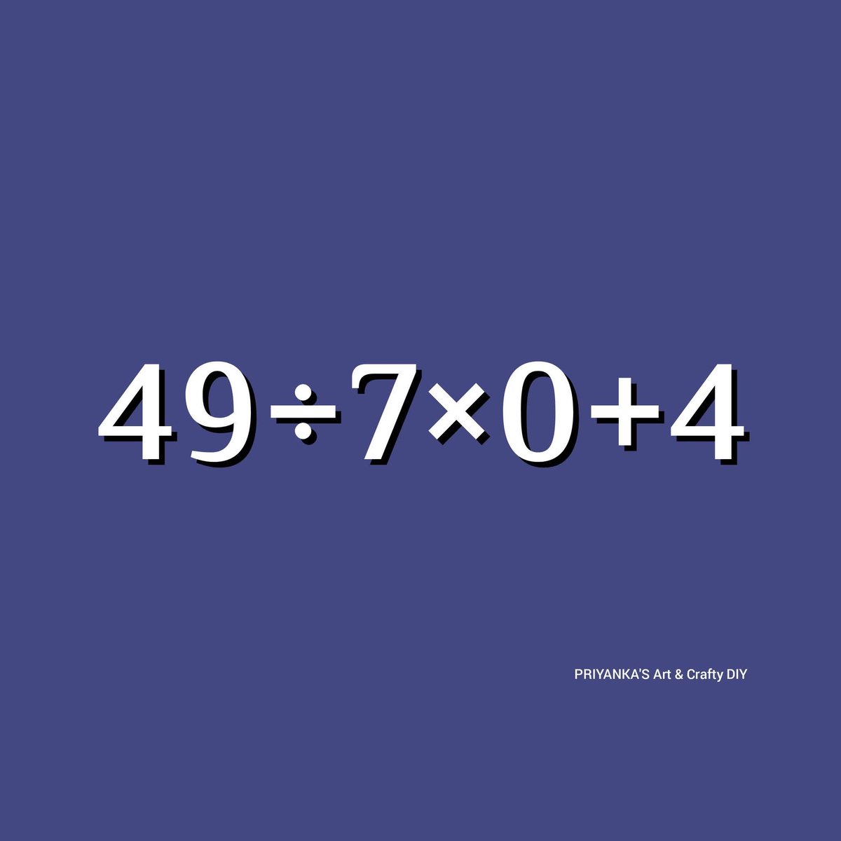 BTC_Alerts12's tweet photo. Math test easily⚠️ solve 👉✌😎
#mathriddle #mathtest #BODMAS #trendingpost #priyankascraftydiy https://t.co/02cdvkwqbH