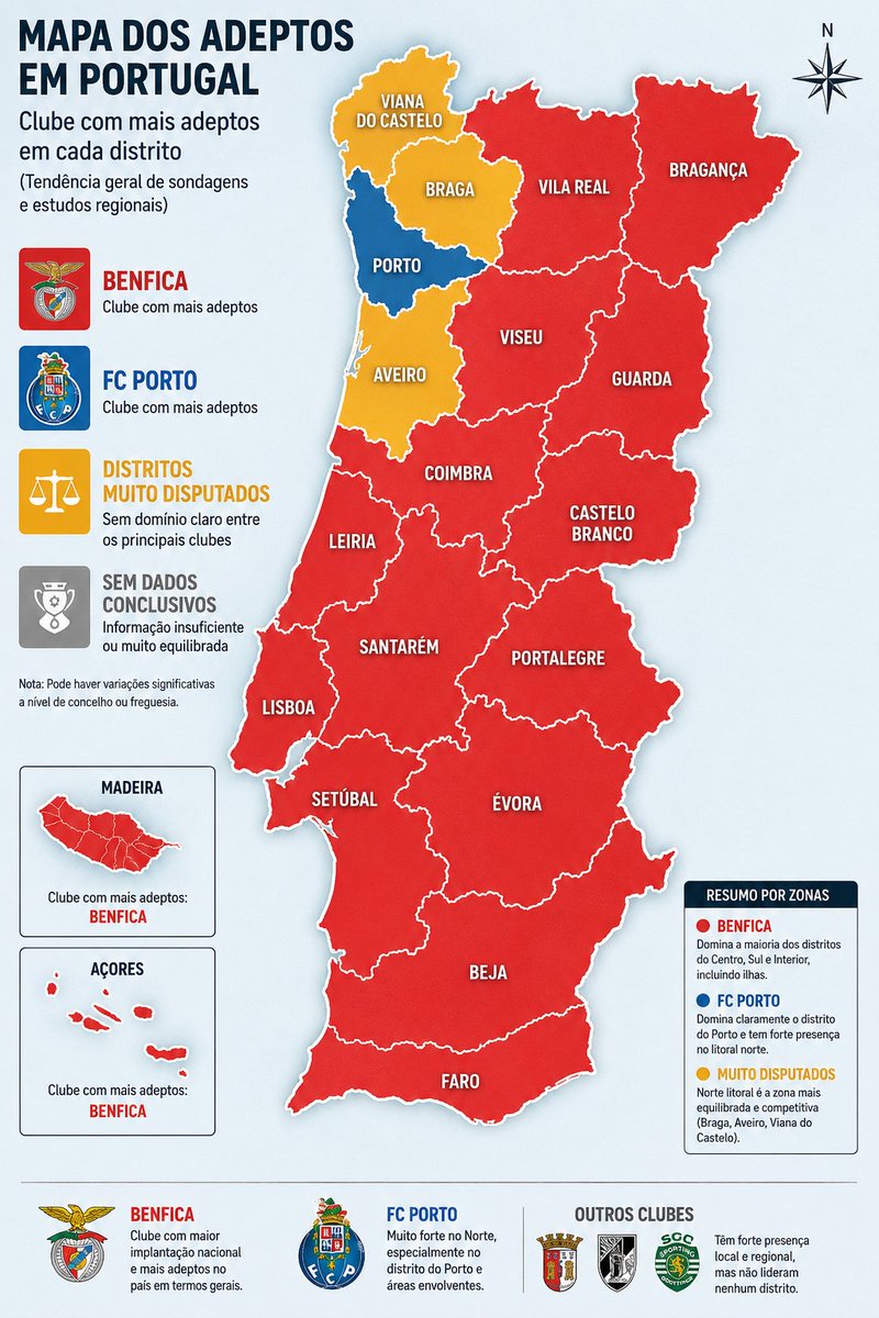 domi71355's tweet photo. BENFICA dominante.
Porto clube regional.
Sporting insignificante. https://t.co/0uW76iENXf