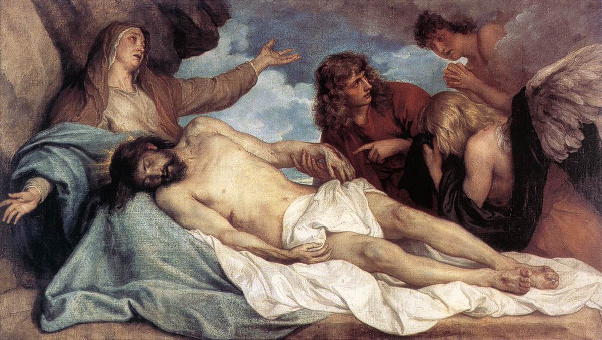 artist_vandyck's tweet photo. The Lamentation of Christ https://t.co/b62eqtTODc